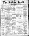 Stockton Herald, South Durham and Cleveland Advertiser Saturday 23 October 1880 Page 1