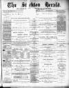 Stockton Herald, South Durham and Cleveland Advertiser Saturday 04 November 1882 Page 1