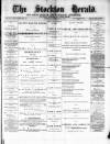 Stockton Herald, South Durham and Cleveland Advertiser Saturday 24 February 1883 Page 1