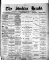 Stockton Herald, South Durham and Cleveland Advertiser Saturday 01 September 1883 Page 1