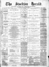 Stockton Herald, South Durham and Cleveland Advertiser Saturday 29 October 1887 Page 1