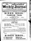 Weekly Journal (Hartlepool) Friday 07 July 1905 Page 1