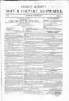 Charles Knight's Town & Country Newspaper Saturday 28 July 1855 Page 1
