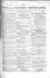 Charles Knight's Town & Country Newspaper Saturday 08 March 1856 Page 1