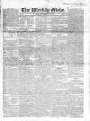Weekly Globe Sunday 07 November 1824 Page 1