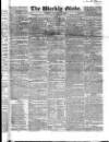 Weekly Globe Sunday 16 January 1825 Page 1