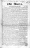 Union Friday 02 October 1857 Page 1