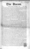Union Friday 06 November 1857 Page 1