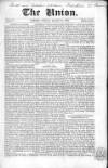 Union Friday 16 March 1860 Page 1