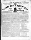Railway Bell and London Advertiser Saturday 20 July 1844 Page 1