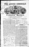 London Chronicle and Country Record Sunday 01 January 1854 Page 1