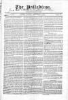 Palladium 1825 Sunday 04 September 1825 Page 1