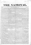 National Sunday 26 April 1835 Page 1