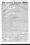 Sunday Evening Globe Sunday 06 November 1836 Page 1