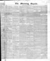 Morning Gazette Wednesday 01 November 1837 Page 1