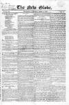 New Globe Thursday 03 April 1823 Page 1