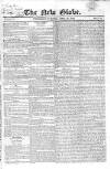 New Globe Wednesday 30 April 1823 Page 1