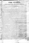 World and Fashionable Sunday Chronicle Sunday 01 March 1818 Page 1