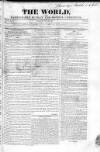 World and Fashionable Sunday Chronicle Monday 25 May 1818 Page 1