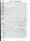 World and Fashionable Sunday Chronicle Sunday 26 July 1818 Page 1