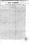 World and Fashionable Sunday Chronicle Sunday 06 September 1818 Page 1