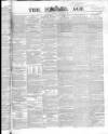 Age 1852 Saturday 27 November 1852 Page 1