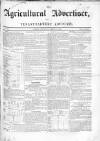 Agricultural Advertiser and Tenant-Farmers' Advocate Saturday 14 March 1846 Page 1