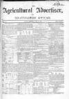 Agricultural Advertiser and Tenant-Farmers' Advocate Monday 15 June 1846 Page 1