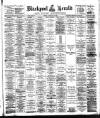 Blackpool Gazette & Herald Friday 25 September 1896 Page 1