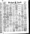 Blackpool Gazette & Herald Friday 27 November 1896 Page 1