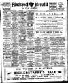 Blackpool Gazette & Herald Friday 12 January 1912 Page 1