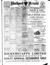Blackpool Gazette & Herald Tuesday 28 January 1913 Page 1