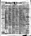 Blackpool Gazette & Herald Tuesday 11 February 1919 Page 1