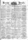 Barrow Herald and Furness Advertiser Saturday 26 September 1863 Page 1