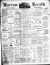 Barrow Herald and Furness Advertiser Saturday 30 January 1869 Page 1
