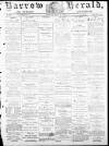 Barrow Herald and Furness Advertiser Saturday 19 June 1875 Page 1