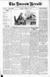 Barrow Herald and Furness Advertiser Saturday 11 November 1911 Page 1