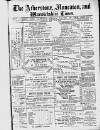 Atherstone, Nuneaton, and Warwickshire Times Saturday 05 January 1884 Page 1