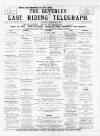 East Riding Telegraph Saturday 12 October 1895 Page 1