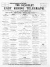 East Riding Telegraph Saturday 19 October 1895 Page 1