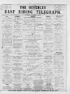 East Riding Telegraph Saturday 30 November 1895 Page 1