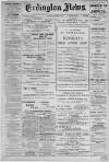 Erdington News Saturday 28 September 1907 Page 1