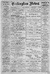 Erdington News Saturday 19 October 1907 Page 1