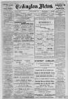 Erdington News Saturday 02 November 1907 Page 1