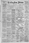 Erdington News Saturday 01 August 1908 Page 1
