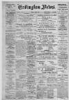 Erdington News Saturday 08 August 1908 Page 1