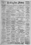 Erdington News Saturday 22 August 1908 Page 1