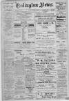 Erdington News Saturday 25 December 1909 Page 1