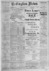 Erdington News Saturday 12 February 1910 Page 1