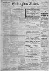 Erdington News Saturday 26 February 1910 Page 1